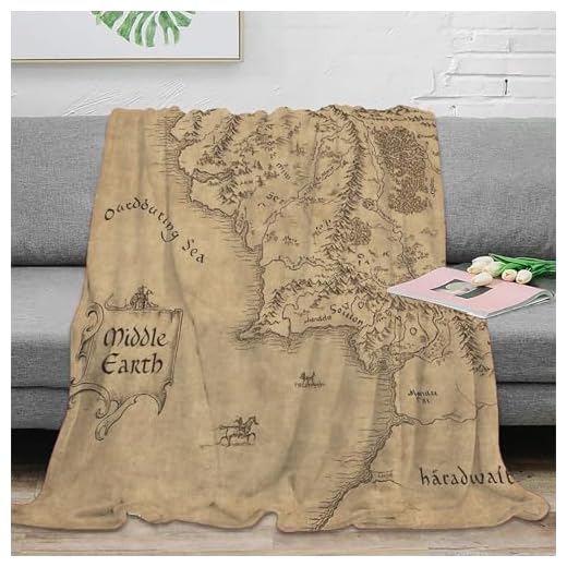 3D gedruckt Fantasy map Mikrofaser Bettwäsche warm weich Vintage Medieval Cartography Kuschelwurf fusselfrei für Gamer Junge Erwachsene WG-Bewohner 70×80inch(180x200cm)