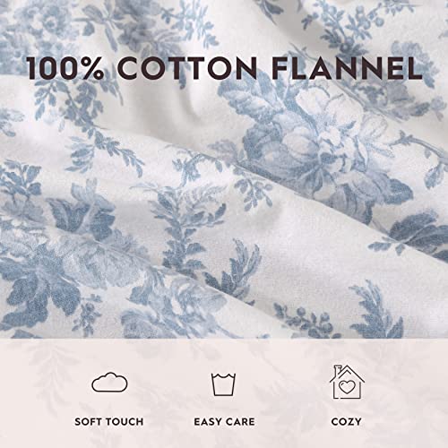 Laura Ashley - Twin Sheet Set with Fitted Sheet & Pillowcase - image 8