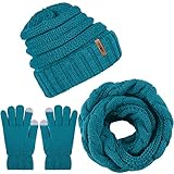 Premium material: high quality acrylic, soft and skin-friendly, comfortable and warm, stretchy enough for you to use easily; touch screen design on fingertips of thumb, index finger, let you convenient to use touch screen device without removing the gloves from your hands, prevent your hands from getting cold, with warm plush lining material, feel very comfy and soft