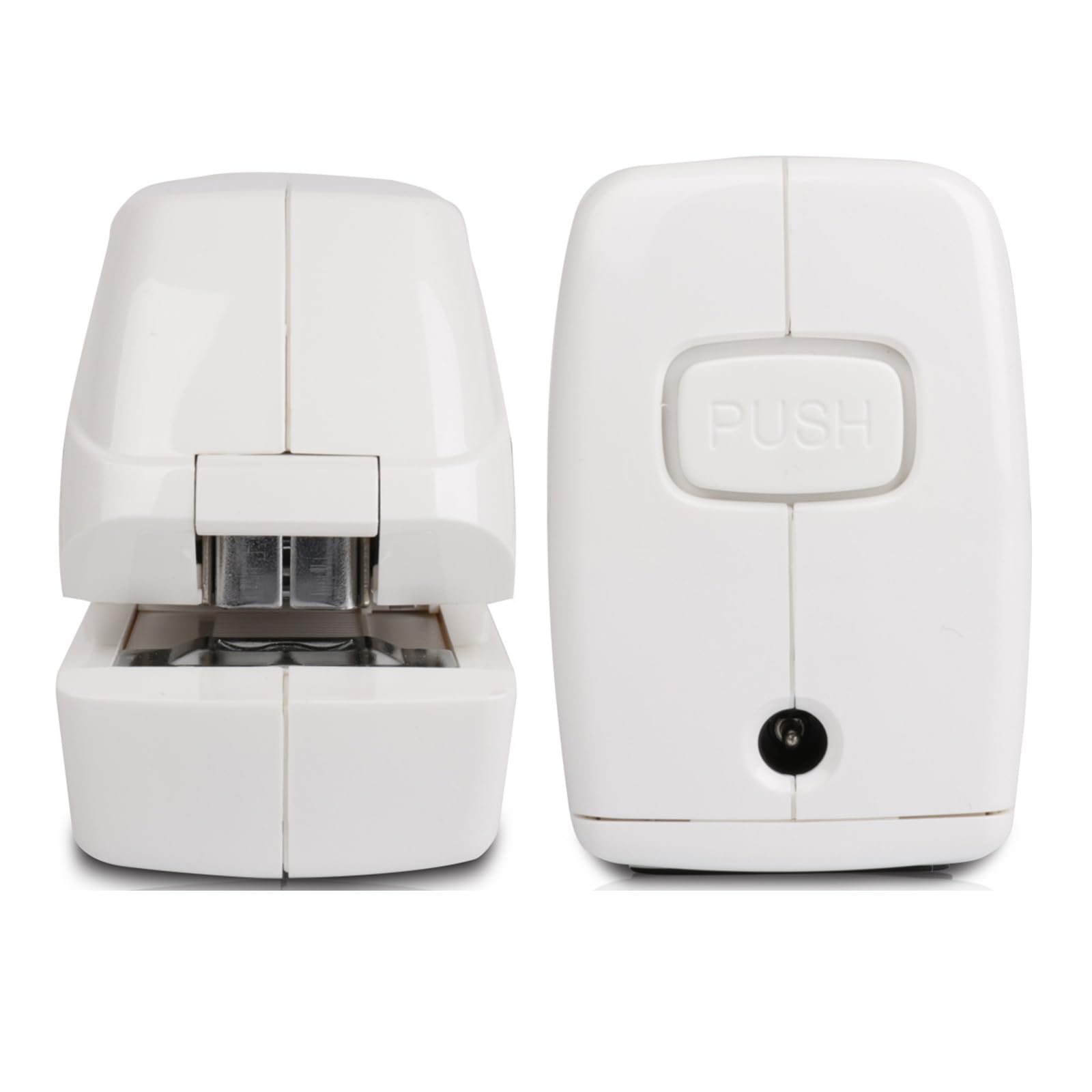 Grapadora eléctrica automática con capacidad para 20 hojas, funciona con pilas, para suministros de papelería de oficina, escuela