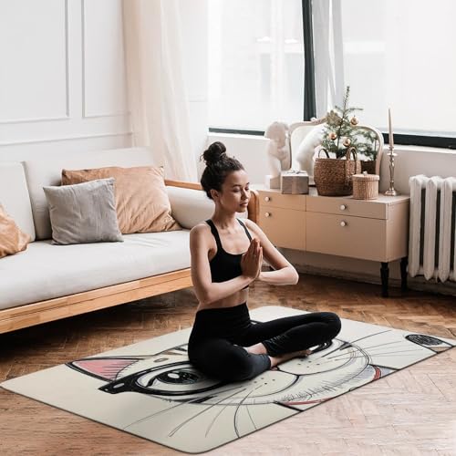Tapis de salle de bain antidérapant lavable en velours corail - 7