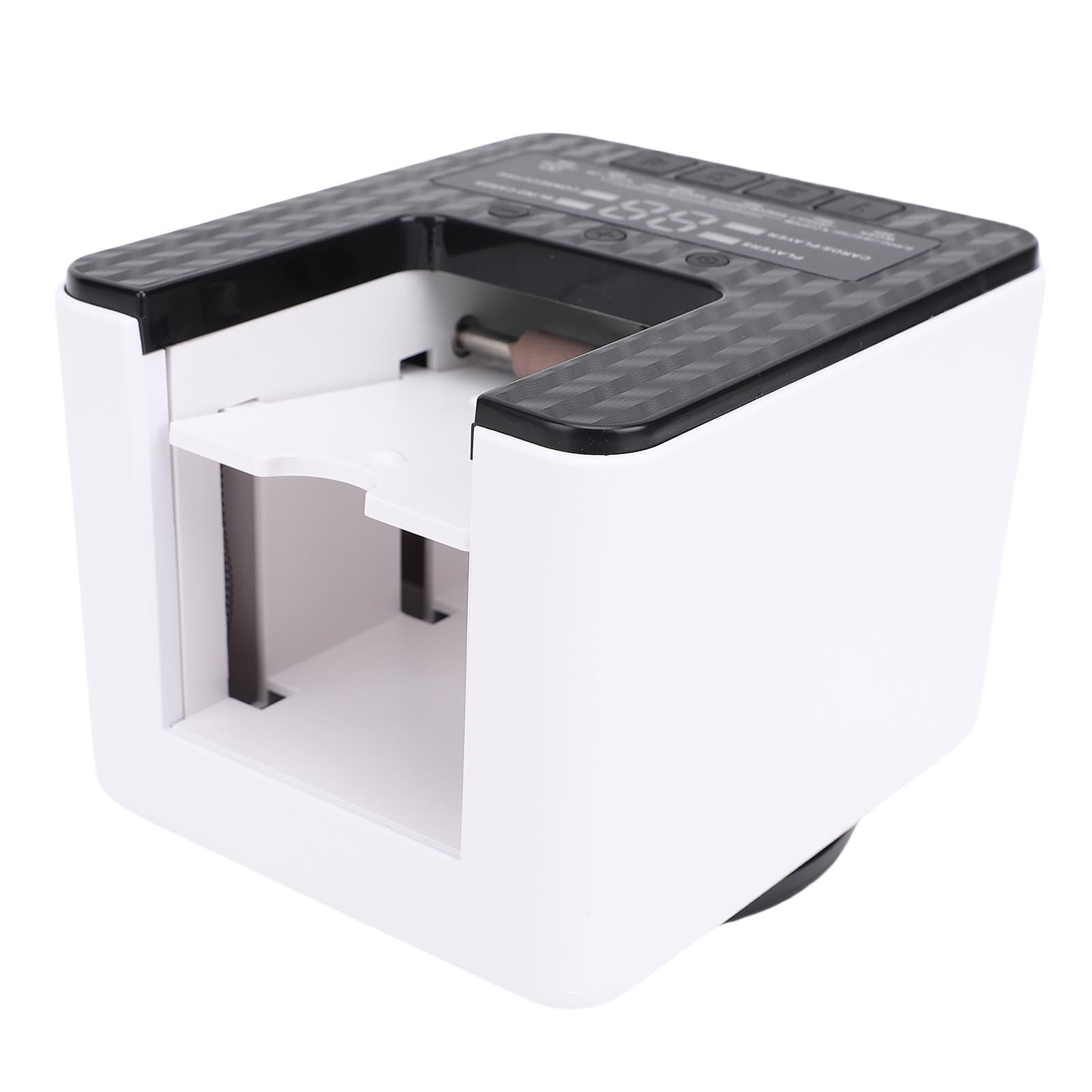 Luocute El Barajador y El Distribuidor Autorizado Automáticos 2 de la Tarjeta en 1 360 Grados Que Giran la Máquina de Tratamiento del Naipe Apoya a 4 Jugadores para El Club del Partido