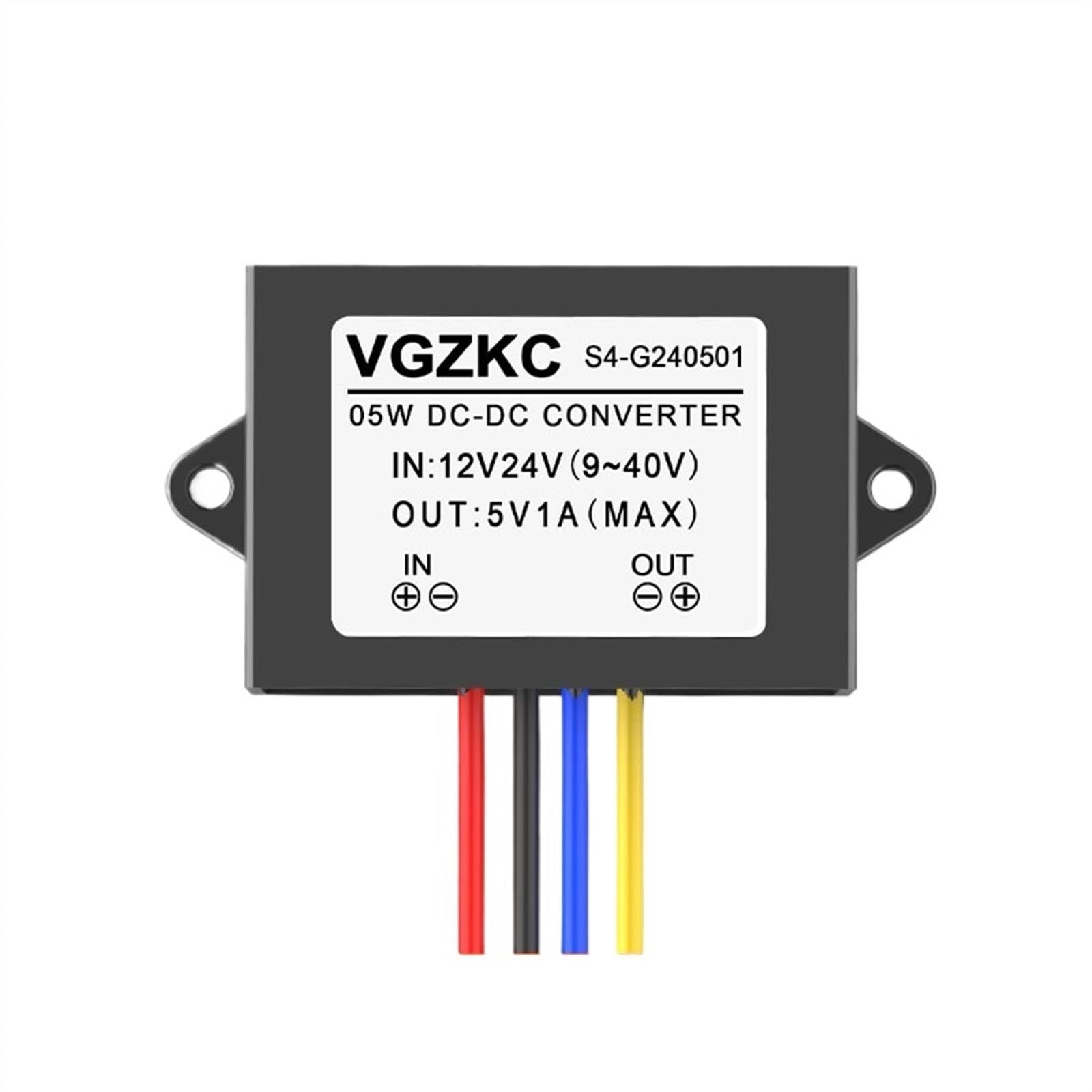 Convertidor reductor DC-DC aislado para proteger electrónica de vehículos de 9-40V a 5V