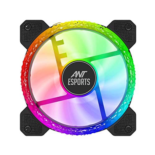 Image of Ant Esports Royaleflow 120 Auto RGB 120mm 1200 RPM Cooler Case Fan with Crystallized LED Ring Design