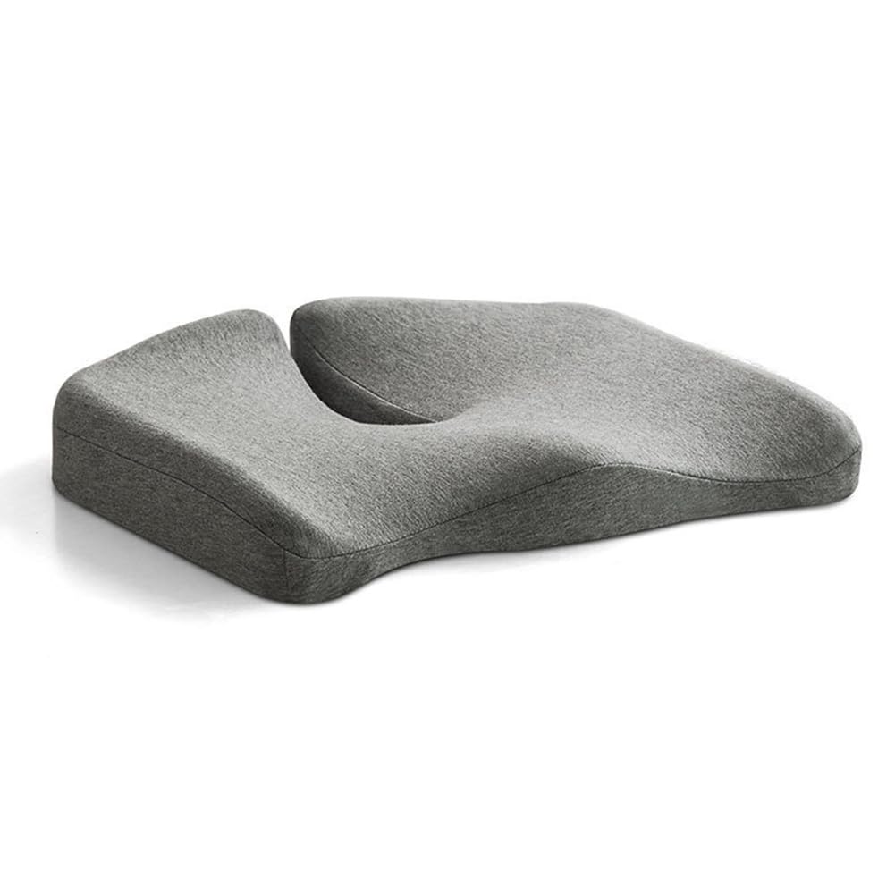 CTRLZS Memory Foam Chair Cushion Car Seat Cushion Orthopedic Pillow Buttock Coccyx Tailbone Cushion Pain Back Relief Pad