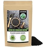 Il cumino nero, noto anche come Nigella sativa, è una spezia con piccoli semi neri. Il suo sapore leggermente amaro e pepato ha sentori di cipolla, origano e cumino. È diverso dal cumino normale e a volte è chiamato 