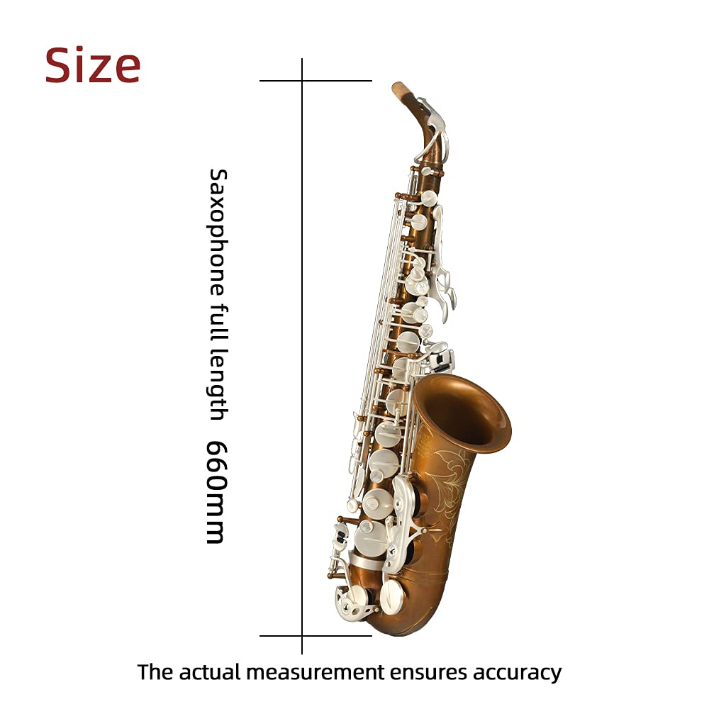 Rollins Saxophone alto RSA-X8,E flat Selmer 54-Key,Matière laiton,cuivre nu