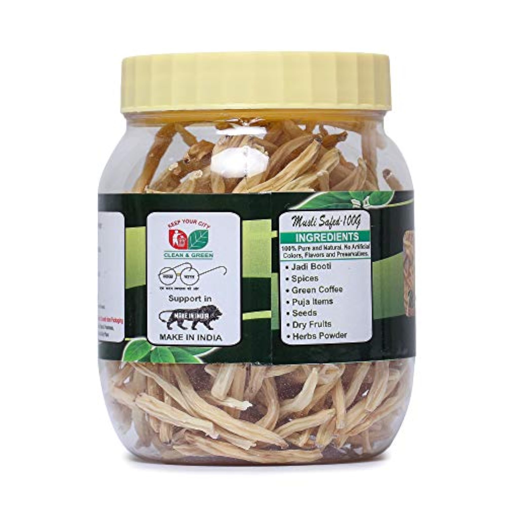 Musli Safed Powder, 100gm, Natural Herbal Supplement