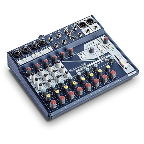 Soundcraft Notepad-12FX Small-format Analog Mixing Console with USB I/O and Lexicon Effects Cover