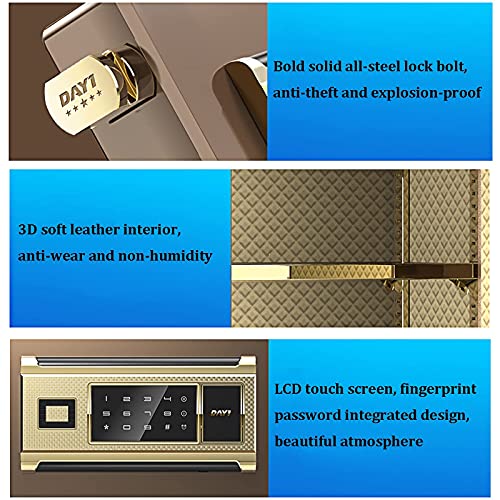 Coffre-fort encastrable RLKHXBS S petit format avec code et empreinte digitale pour armoire - 2