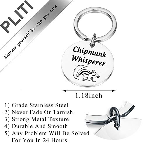 PLITI Chipmunk Gifts Squirrel Lover Gifts Chipmunk Owner Gifts Zookeeper Gifts Pet Animal Gift2