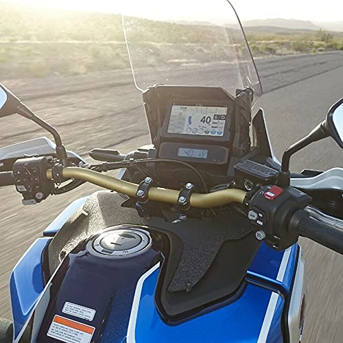 Homyl Motocicleta Corrente de Ar Fluxo de Ar Defletor Apto para CRF1100L Forkshield Africa Twin 2020