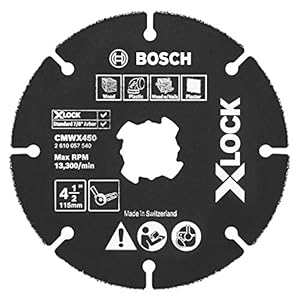 Bosch CMWX450 X-LOCK Multi-Material Schleifscheibe