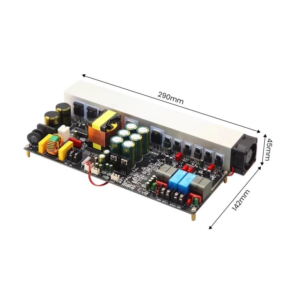 500Wx2 Amplificatore Audio Digitale HiFi 2.0 Scheda Amplificatore Stereo BTL Scheda Amplificatore Mono 1000W DIY Amplificatore Audio per Altoparlanti