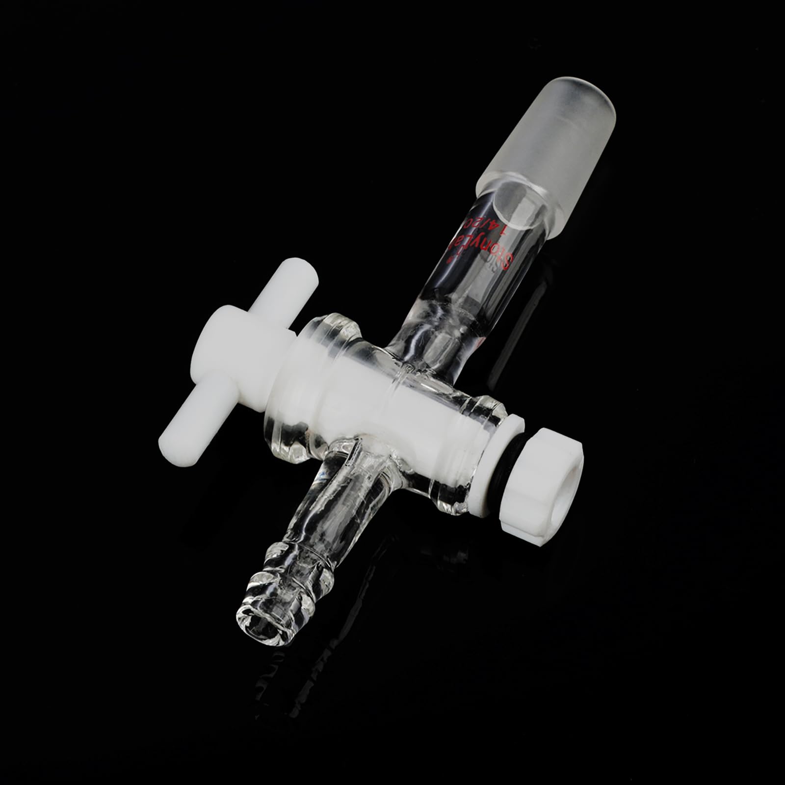 Adaptateur Droit Verre Borosilicaté 19/22 Extérieur Vers 19/22 Intérieur – Longueur 30 Mm – Stonylab