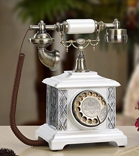 Fashion creative rotary phone antique garden retro telephone home landline office phone