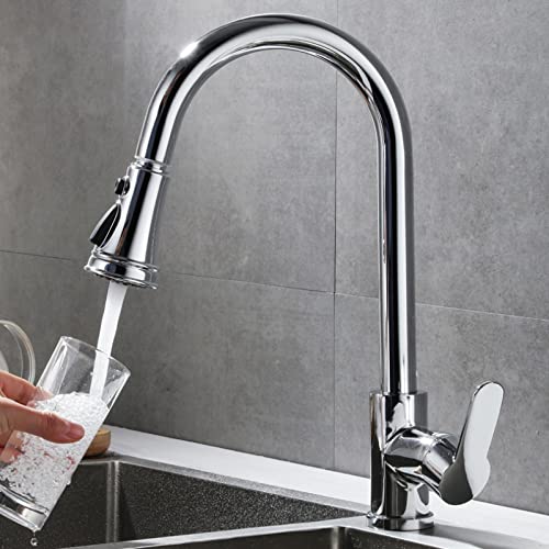 Robinet de cuisine noir pour simplifier la vaisselle et le nettoyage - 5