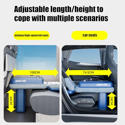 Extension de siège gonflable bébé pour dormir confortablement en train - 8