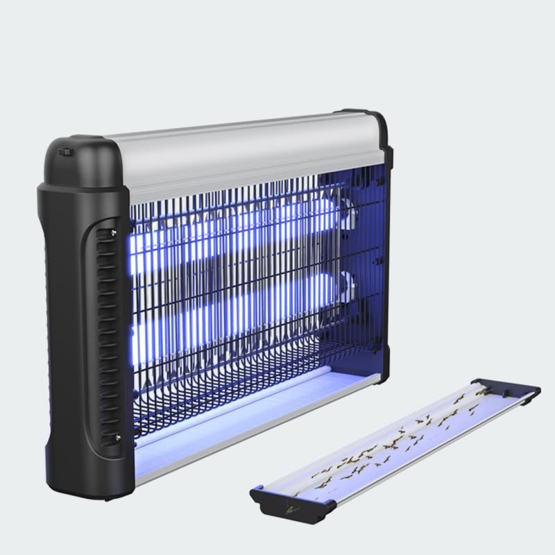 Mucho- I Owadobójcza Lampa Uv 20 W Wabi Latające Owady Odgrywa Doskonałą Rolę Jako Zapper Na Owady, Zabójca Owadów, Zapper Na Muchy, Zabójca Much, White