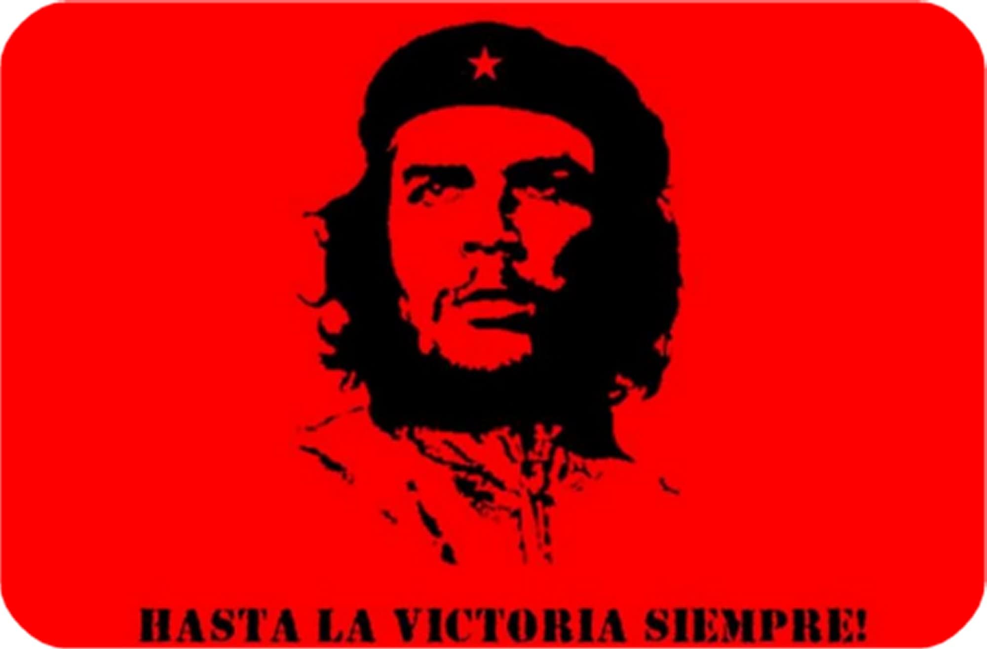 Pj4u Multicolor Che Guevara Red Cuba Rectangle Fridge Magnet Fantastic Souvenir
