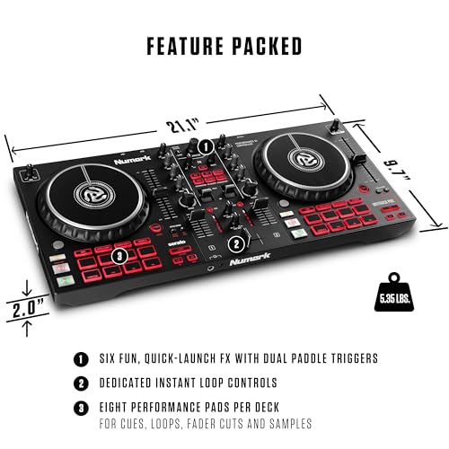 Numark MIXTRACK PRO FX 2 Deck Dj Controller thumb #4