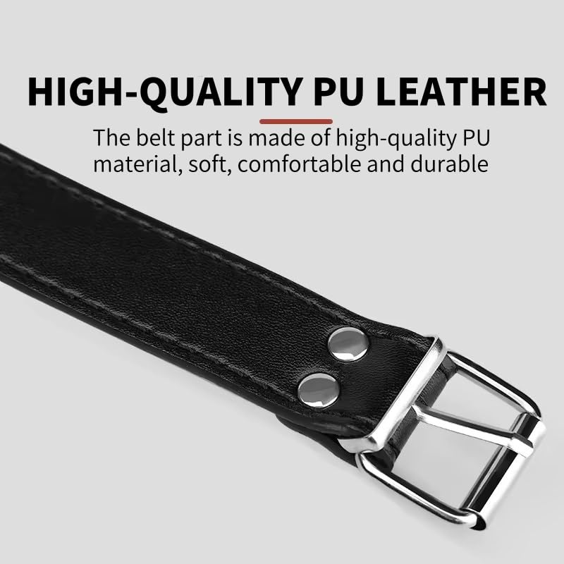 Open Mouth O-Ring Gag with Adjustable Leather Strap,Sex Mouth Plug,BDSM Fetish Restraints Bondage Gags &Muzzles Sex Toys for Couples: Black