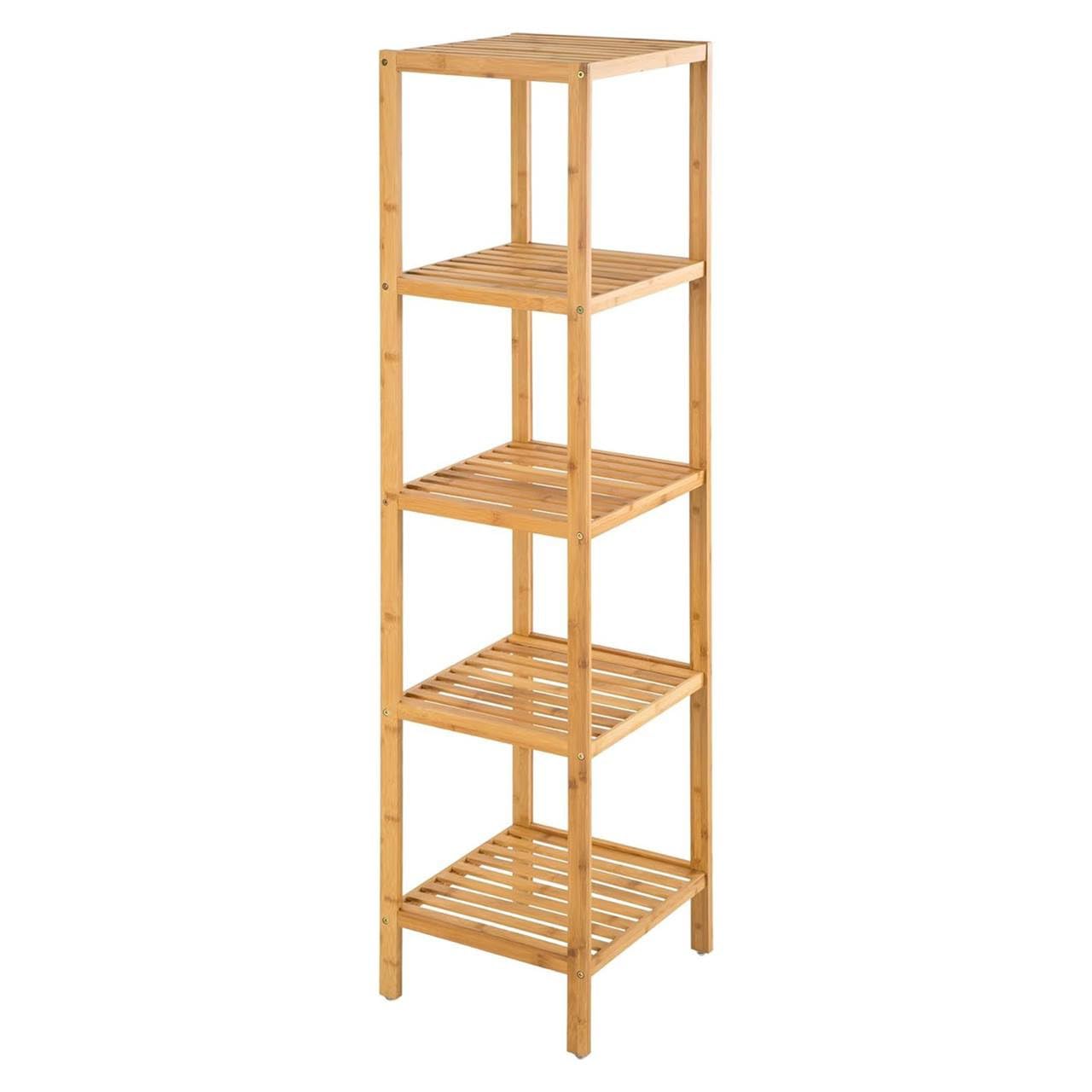 Stufenregal, Holzregal stehend, Bookshelf, Leiterregal, Bücherregal, Bücherschrank, Raumteiler Regal,