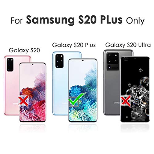 For Samsung S20+, S20 Plus 5G, Designed Flip Wallet Phone Case Cover, A21940 Rainbow Unicorn Horse 21940 #TOP1