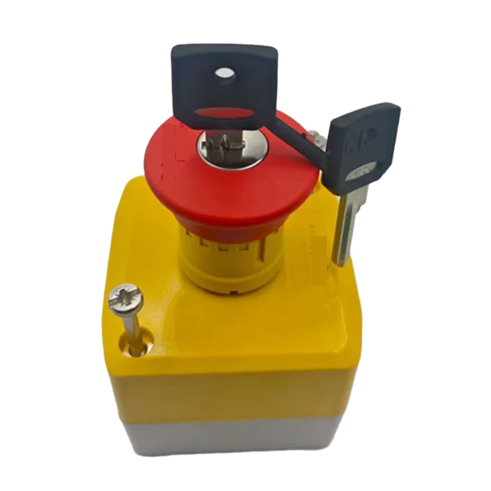 JHSLJCQS Emergency Stop Button Box XALK188G, 1NO+2NC Push Button Switch Button Box