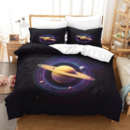 Housse de couette fermeture éclair anti-glissement microfibre douce 200x200