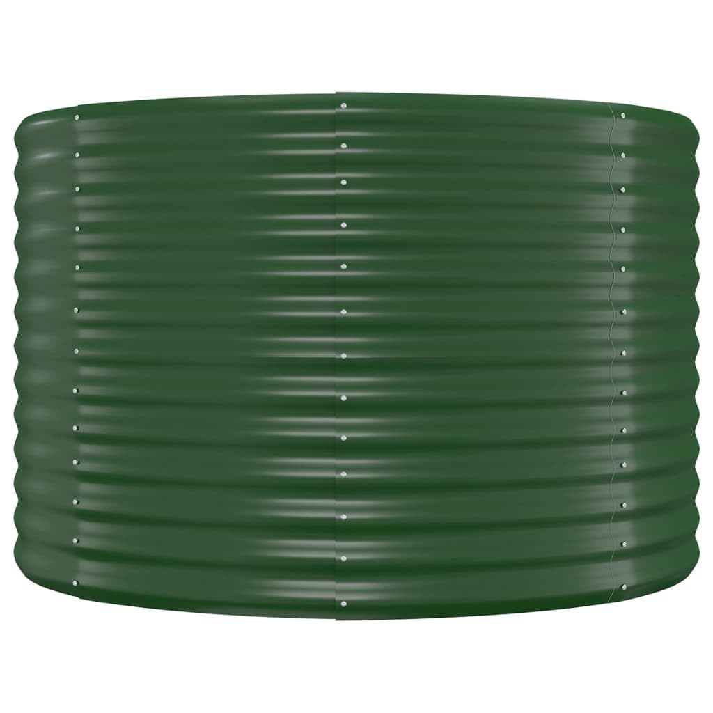 vidaXL Vaso da Giardino in Acciaio Verniciato a Polvere Misure/Colori Diversi