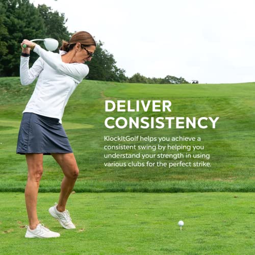 Klockitgolf - Golf Swing Trainer And Practice Accessories Tool For Building Power And Consistency For Kids And Adults #TOP3