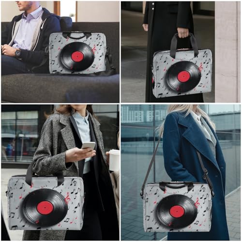 Maletín para laptop 15.6-16 pulgadas con diseño musical miniatura 2