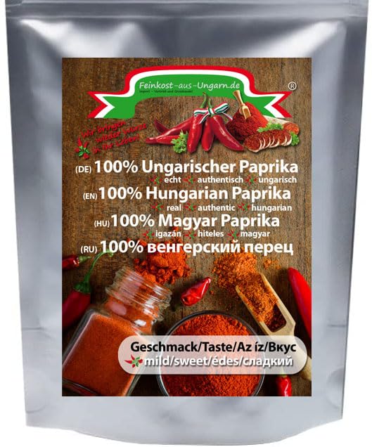 Feinkost aus Ungarn - Aromatisches Paprikapulver aus Ungarn 250g ...