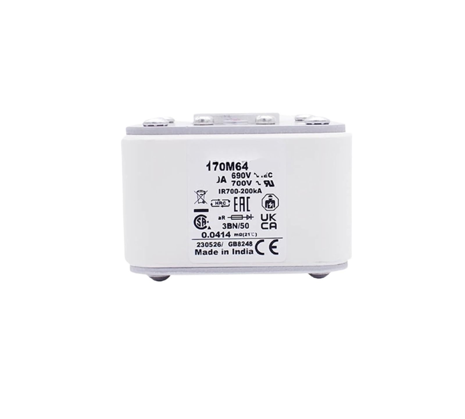 Fusible 170M6418 170M6419 170M6420 170M6421 haute capacité 1500A - 2