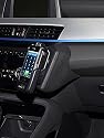 KUDA Handyhalterung passend für BMW X1 (F48) & BMW X2 F39 ab 2015 - Telefonkonsole für Smartphones, Handys, Navi und mehr – Kunstlederkonsole, schwarz, 2145