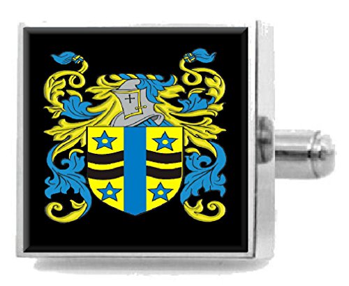 Apellido McAndrew Scotland clip de corbata con escudo familiar grabado para regalo de caballero