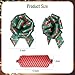 24pcs Large Christmas Bows for Gift Wrapping, 5 inch Wide Xmas Pull Bows for Presents, Gift Baskets, Christmas Tree, Wine Bottles, Christmas Decorations (Mix Color)