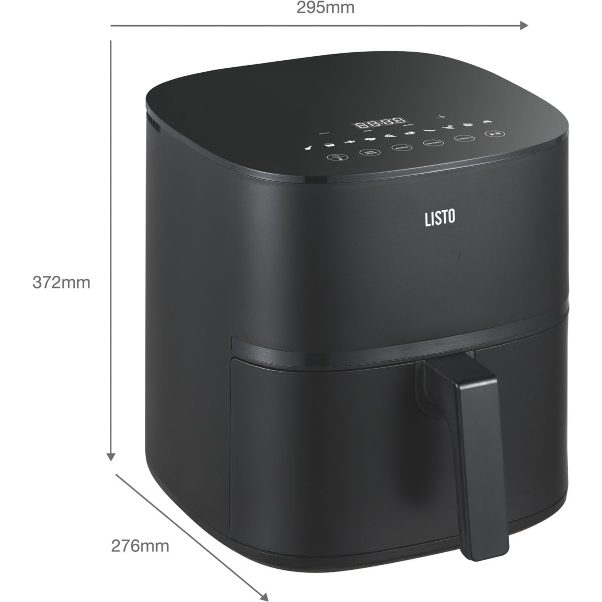 Friteuse sans huile LISTO LAF1 Single Touch 5.2L