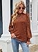 DOROSE Womens Tops Dressy Casual Fall Lace Long Sleeve Blouses Halloween Shirts Caramel S