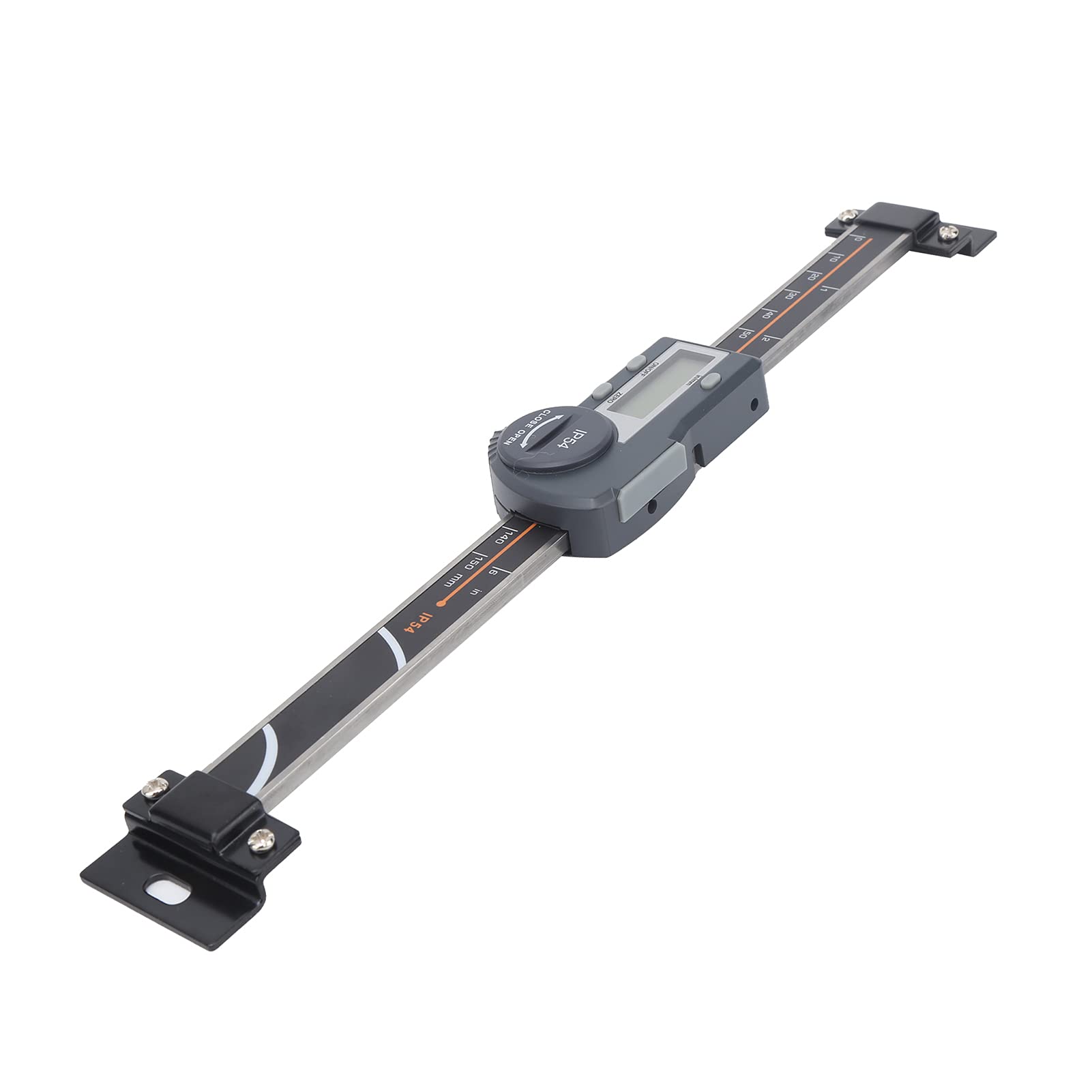 Calibrador Vernier digital Medidor de medición horizontal de 0 a 150 mm Herramienta de medición industrial de precisión con pantalla LCD para máquinas herramienta Aleación de