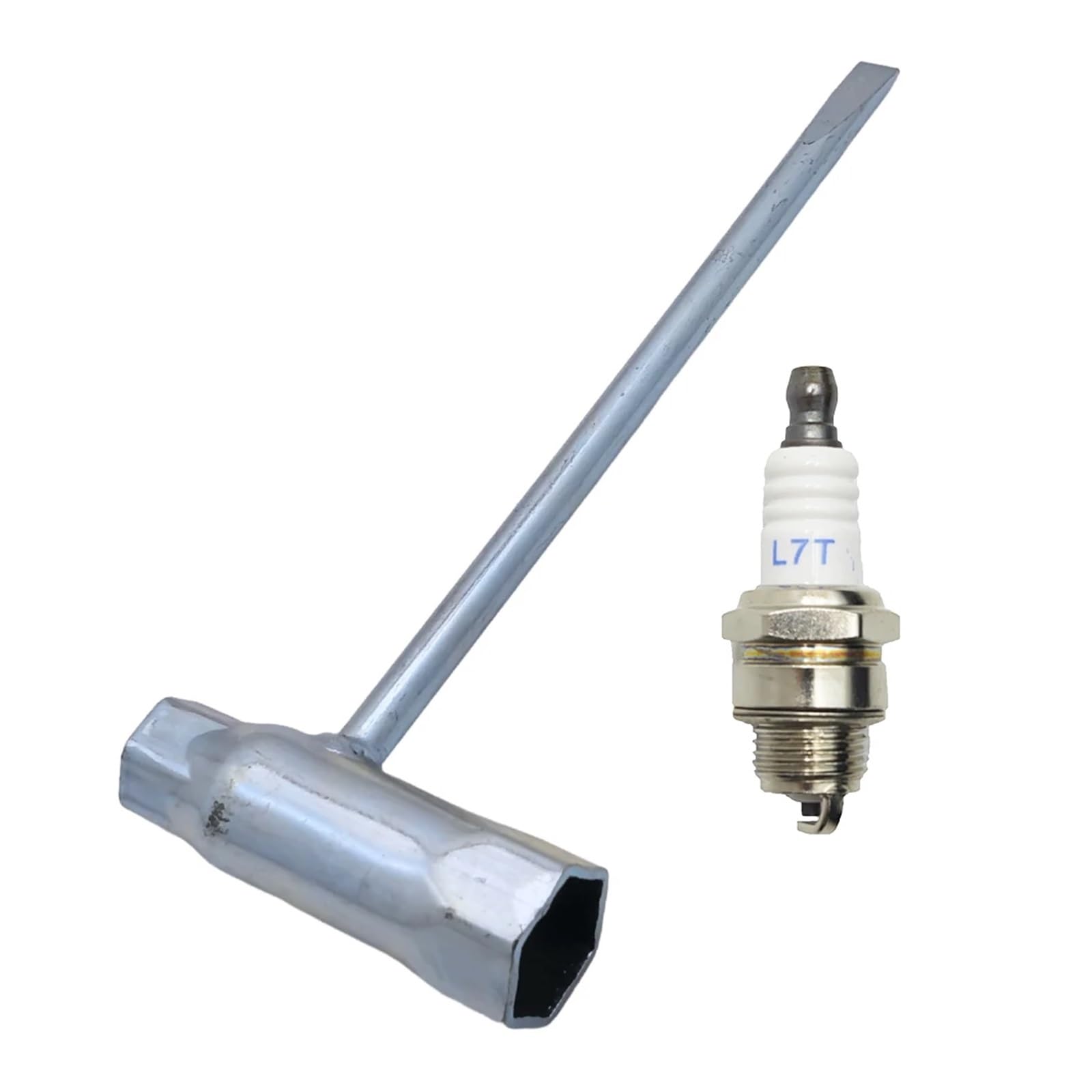 Clé en T pour tronçonneuse 13 x 19 mm idéale pour ajuster votre chaîne au jardin