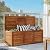 RELAX4LIFE Deck Box Acacia Wood, 46 Gallon Backyard Storage Bin Container for Patio Furniture Cushions, Pillows, Garden Tools, Pool Accessories, Wooden Porch Bench, Indoor Outdoor Storage Box (46 Gal)