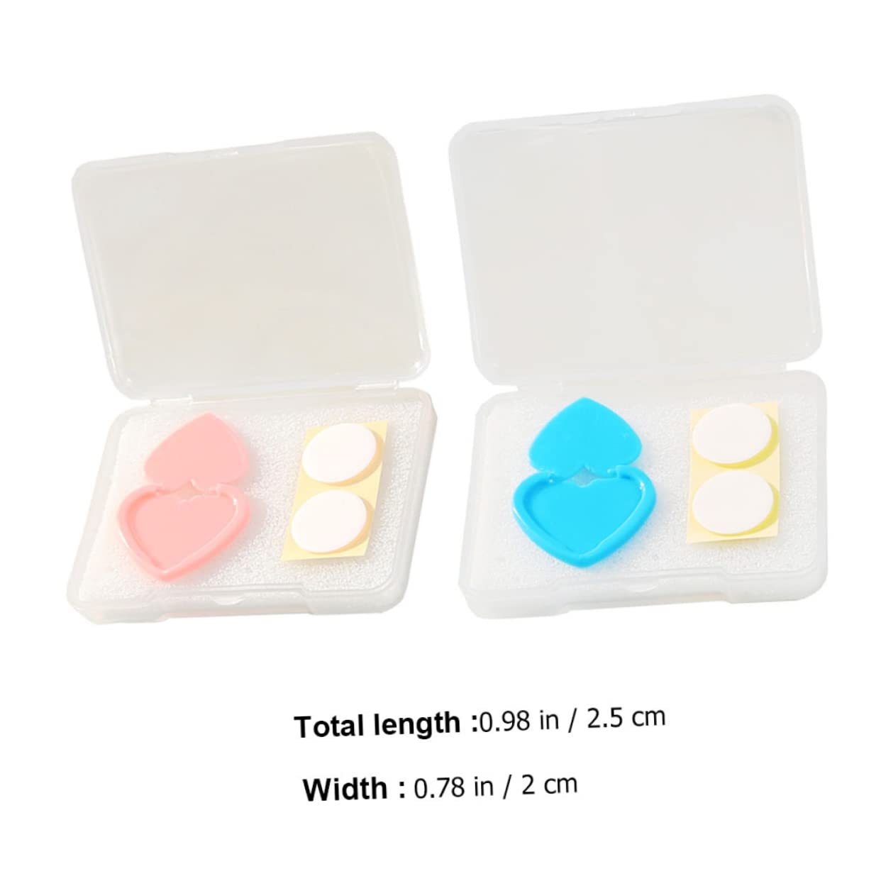 Operitacx Sets Heart Shape Pad Cover Plastic Cover Easy to Install Light Pad Board Protector Toggle Switch Brightness Adjuster Pcs