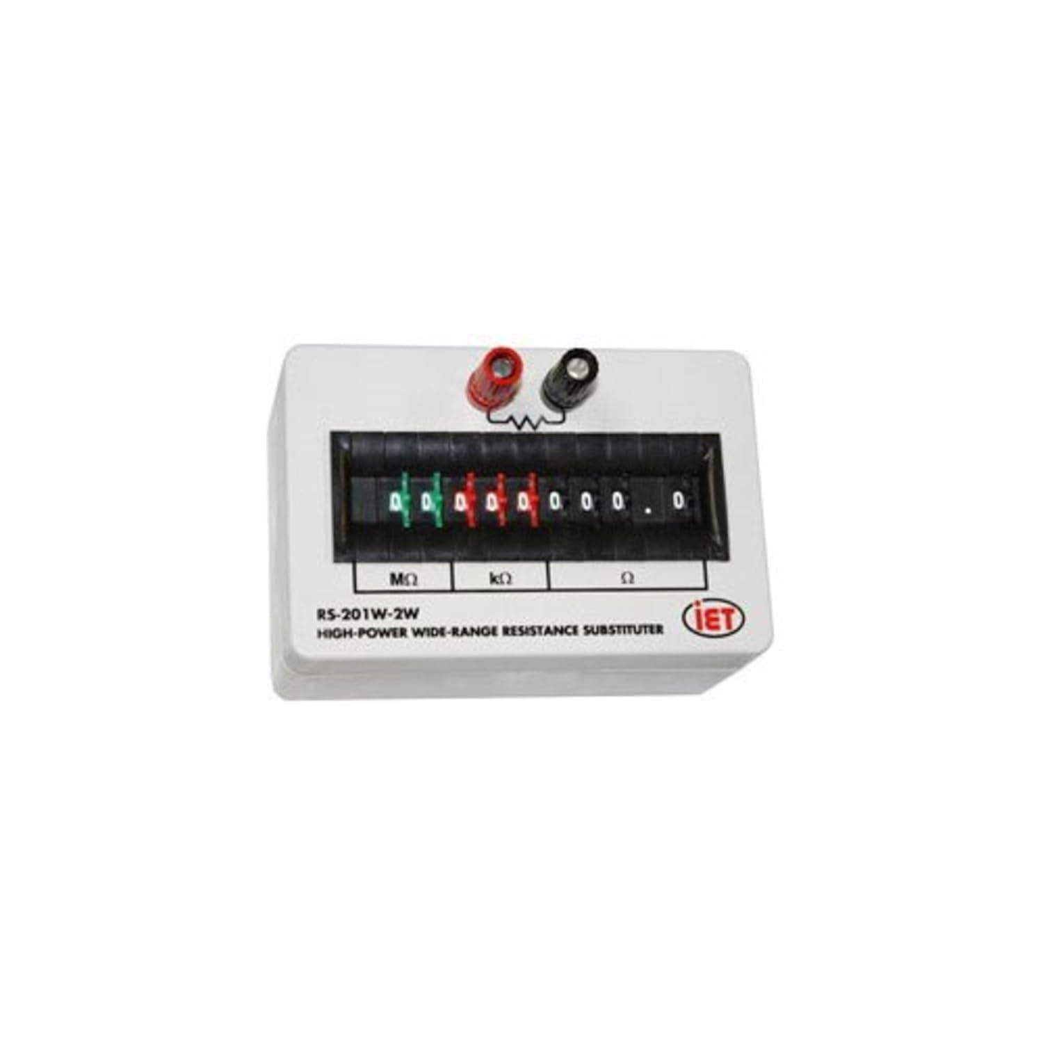 Iet Labs Resistance Decade Box, 0-99999999.9 Ohm - RS-201W