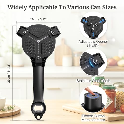 YACVCL Electric Jar Opener for Seniors & Arthritis — view 4