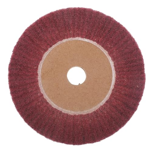Veemoon Angle Grinder Buffing Wheel Nonwoven Polishing Wheel Buffing Pad Home Industry Easy to Use