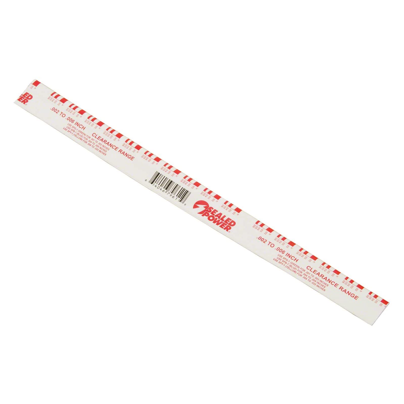 Sealed Power Perfect Circle Plastigage SPR-1 - Banda de medición (0,051-0,152 mm), color rojo