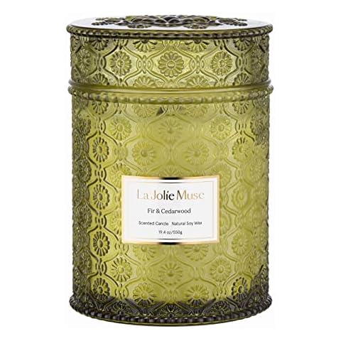 LA Jolie Muse Balsam Fir Candle Gift Cover