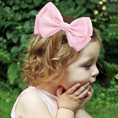 Pinzas para el cabello grandes de 6 pulgadas para niñas 2 piezas miniatura 2